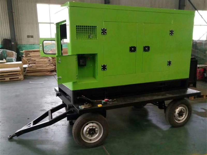 移動拖車發(fā)電機組