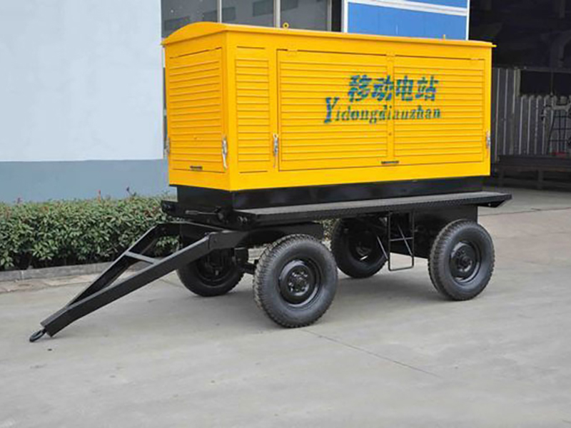 移動防雨式發(fā)電機組